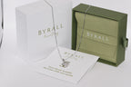 Celeste Drop moissanite necklace in gift-ready box with GRA certificate, free shipping Australia — Byrall